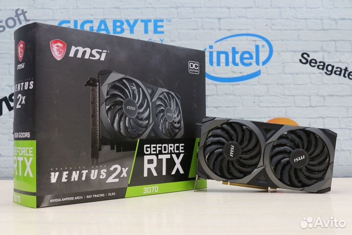 Видеокарта MSI GeForce RTX 3070 Ventus 2X OC 8GB