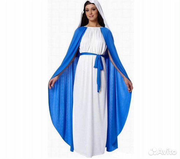 Костюм Платье Святая Мария с шарфом р.44-46