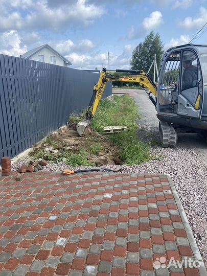 Заезд на участок