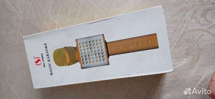 Караоке микрофон, с колонкой