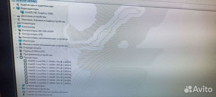 8 ядер 8 gb Core i7 2600k ssd 1000гб