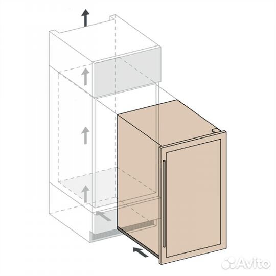 Винный шкаф Dunavox DAB-89.215DSS