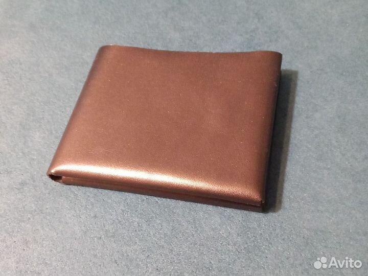 Кошелек бифолд из натуральной кожи