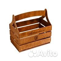 Ящик деревянный для вина. Деревянная коробка