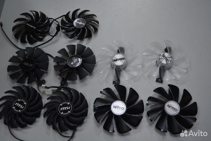 Вентилятор для видеокарты Sapphire Radeon RX 470 4