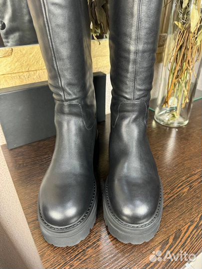 Сапоги ботфорты 39р зимние Эконика Premium