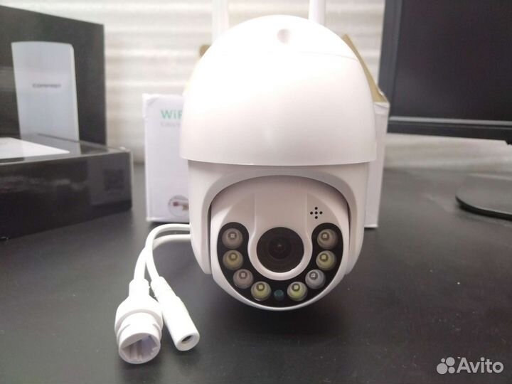 Камера видеонаблюдения уличная поворотная wifi