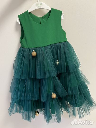 Платье елочки