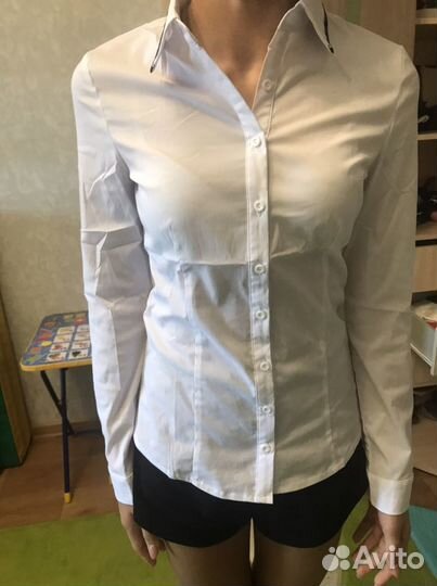 Новая Блузка белая на 158, XS