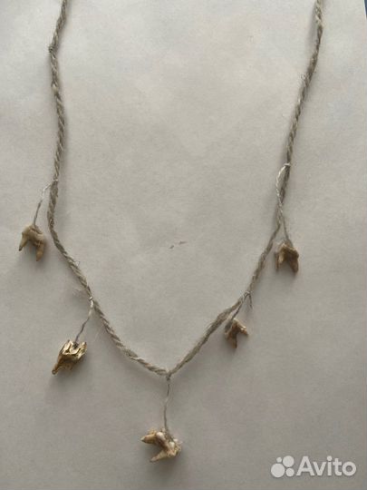 Украшение из зубов