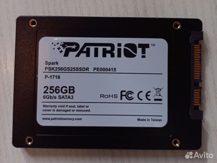 SSD диск patriot 2.5