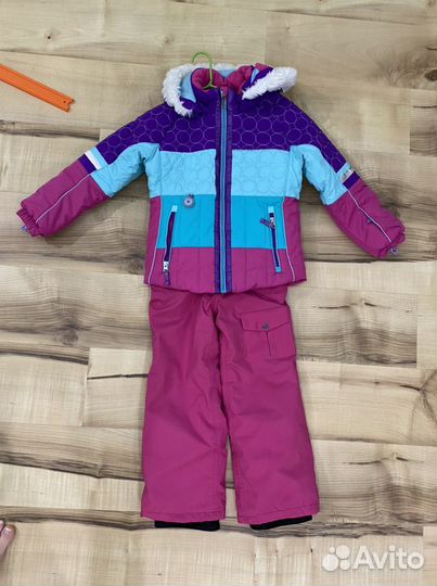 Лыжный костюм для девочки 128