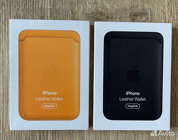 Новый кошелек Apple Leather Wallet MagSafe