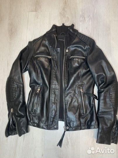 Кожаная куртка женская натуральная xs