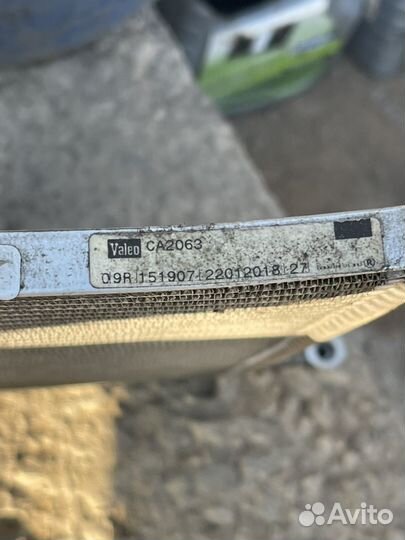 Радиатор кондиционера renault sandero stepway 2