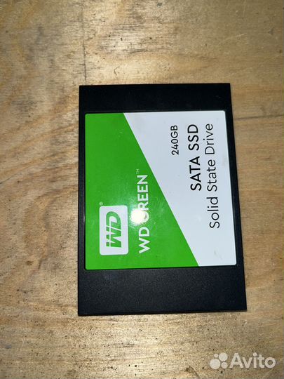 Ssd wd green 240 gb