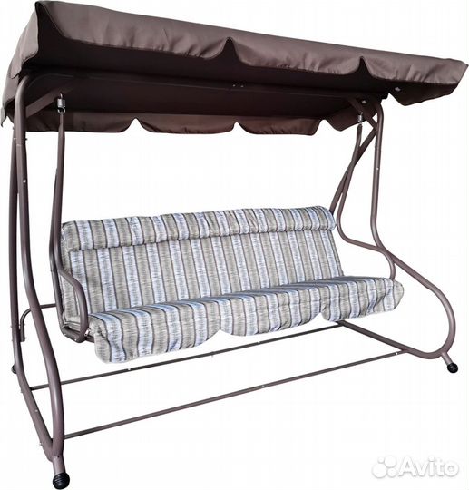 Качели 4-х местные giardino club 222х125х165см