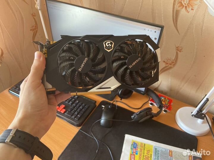 Видеокарта gigabyte nvidia GTX 950 2 GB