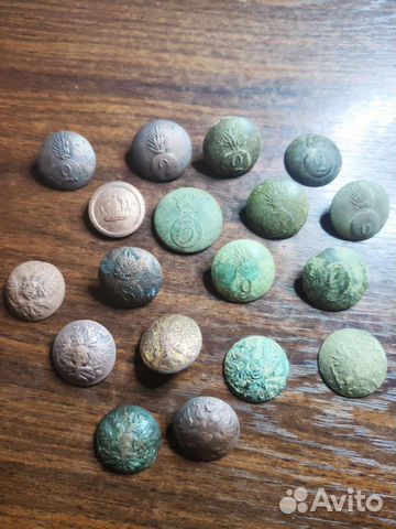 Старинные пуговицы риа