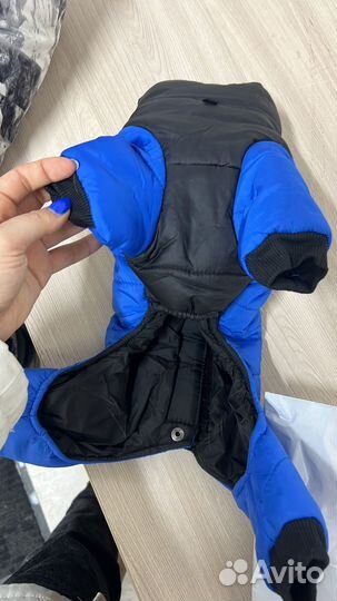 Комбинезон для собаки зимний размер М