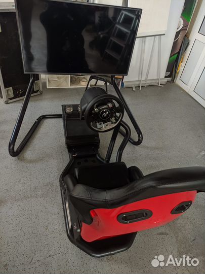 Готовый симулятор rseat + Руль T-GT