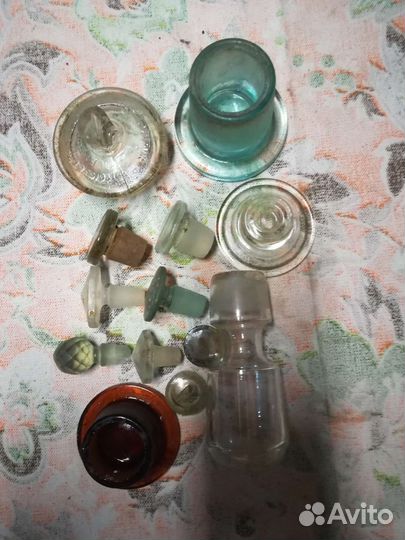 Старинные бутылки