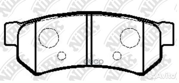 Колодки тормозные дисковые chevrolet lacetti 1