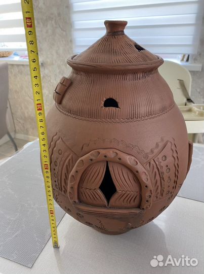 Горшок керамический- для хранения картофеля