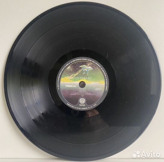 Dire Straits / Love Over Gold LP Mint Japan