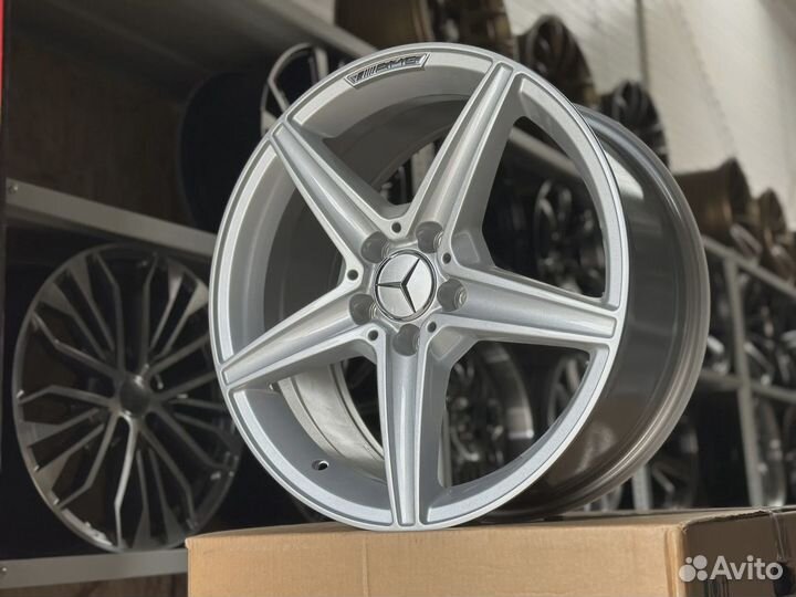 Комплект дисков Mercedes r18 5*112 Silver