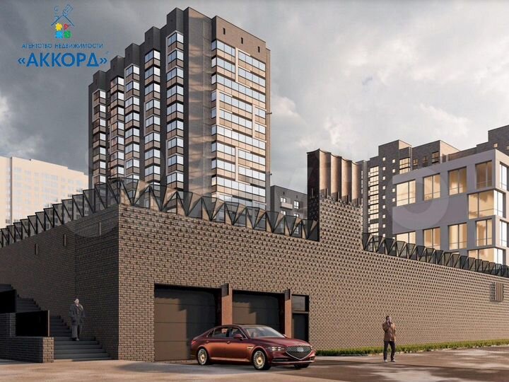 Квартира-студия, 29,9 м², 2/16 эт.