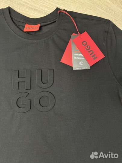 Hugo boss футболка черная