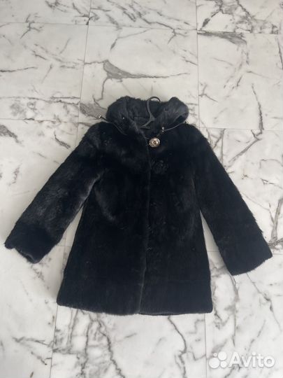 Шуба норковая для девочки 122/128