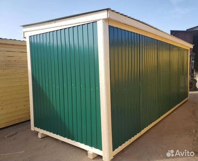 Бытовка блок-контейнер для инструментов, с утеплен