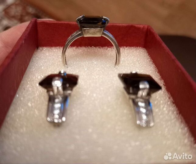Серебряные серьги