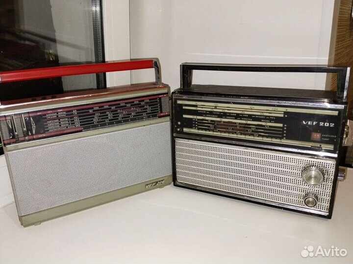 Радиоприемник VEF214 и VEF 202 СССР