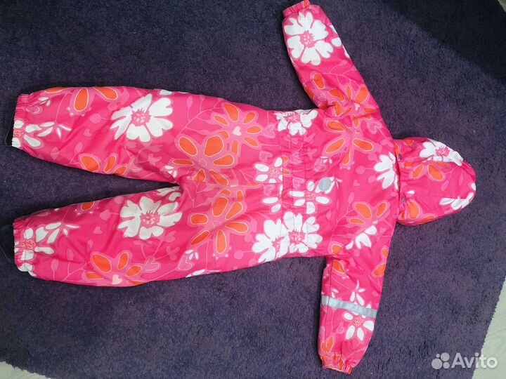 Комбинезон демисезонный для девочки 92
