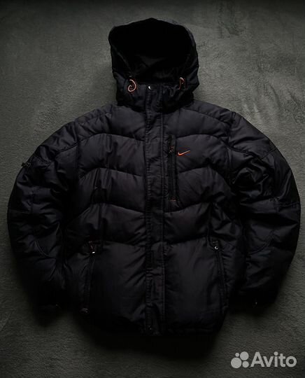 Винтажный пуховик Nike Acg (baltoro, millet)