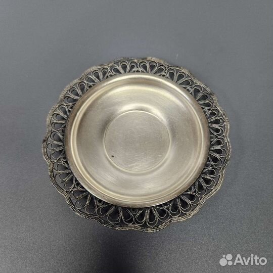 Кофейная пара СССР мельхиор