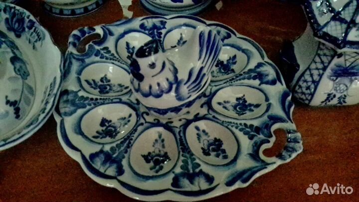 Набор посуды гжель СССР