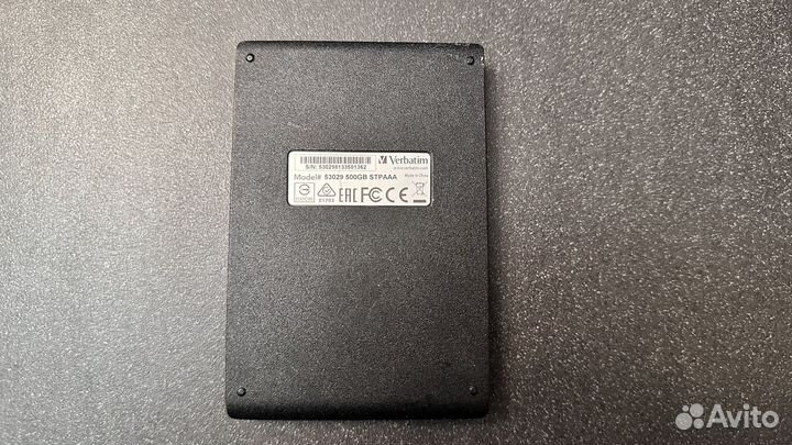 Внешний жесткий диск HDD Verbatim 500gb