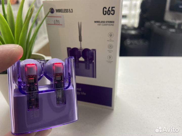 Беспроводные наушники G65
