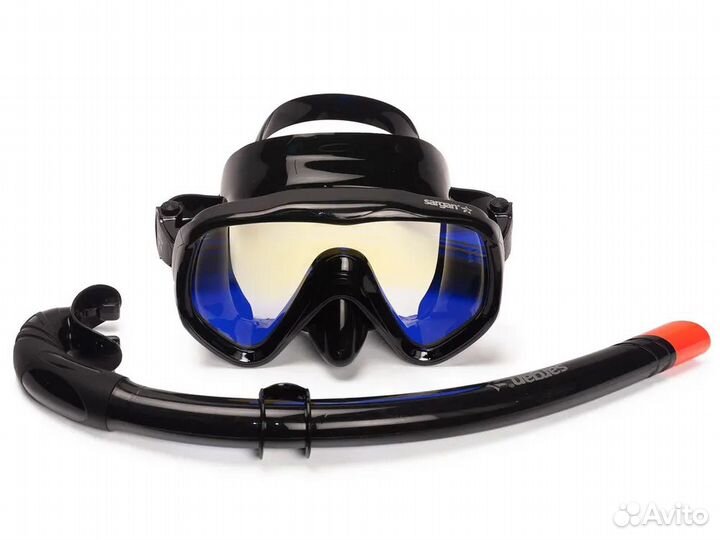 Набор для подводной охоты маска и трубка Окулятор