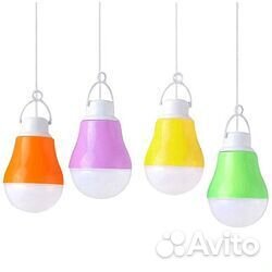 Светодиодная подвесная USB лампочка. Походная