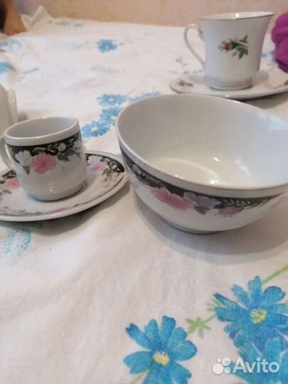 Кофейни набор 2сахарница