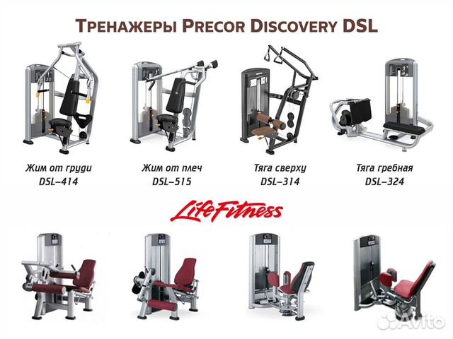 Силовые тренажеры Life Fitness