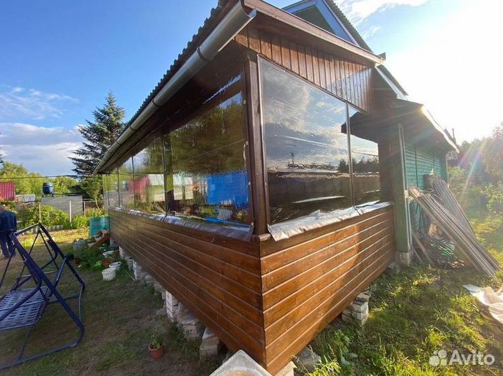 Мягкие окна для веранды