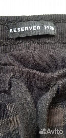 Вельветовые штанишки 74 р