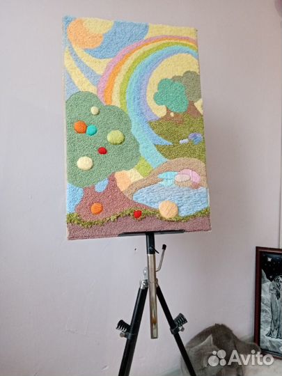 Продам картину. Авторская работа. Ковроделие
