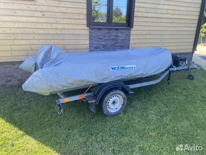 Лодка с прицепом